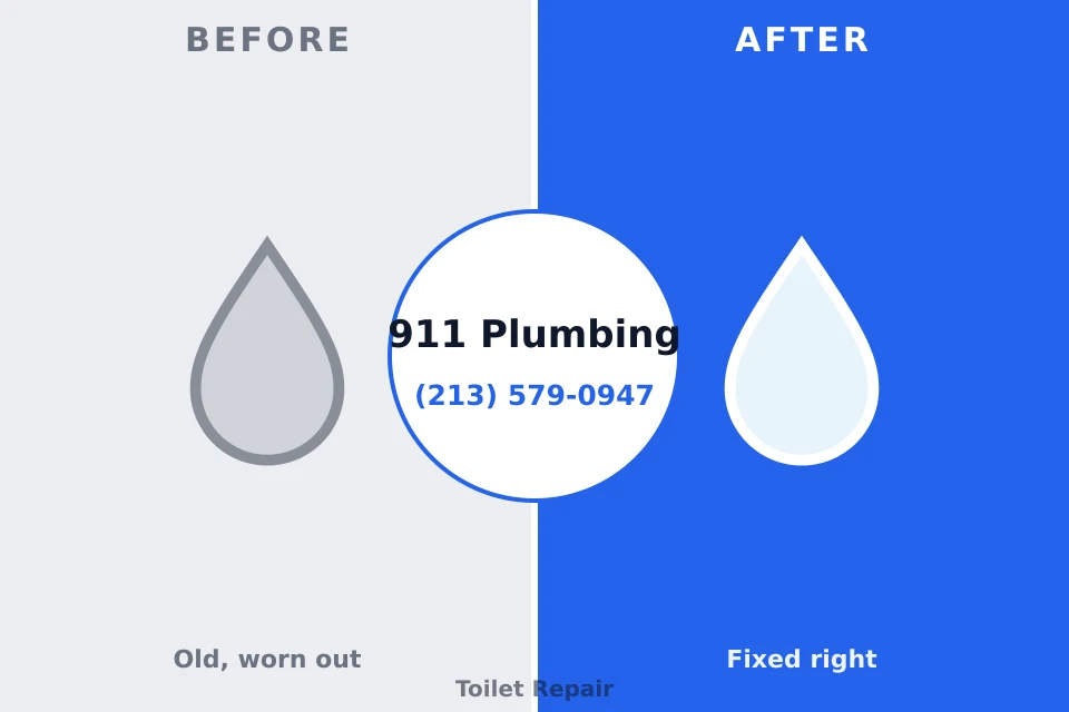 Before and after: plumbing company Holyoke, CO